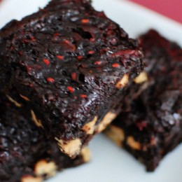 Peanut Butter and Jelly Brownies