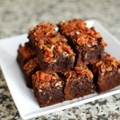 Bacon Bourbon Brownies