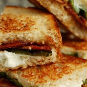 Jalapeno Popper Inspired Grilled Cheese