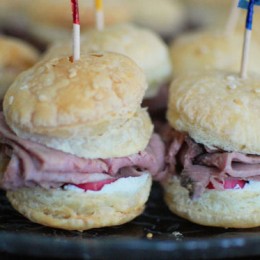 Mini Roast Beef Sandwiches