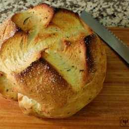Herbed Bread Baked in a Dutch Oven