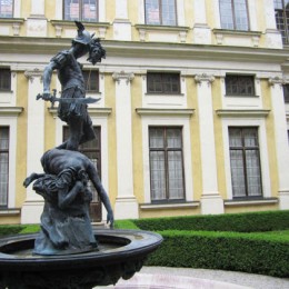 Perseus statue at the Munich Residenz