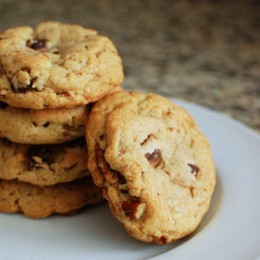 Chocolate Chip, Toffee, Toasted Coconut and Pecan Cookies