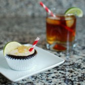 Dark and Stormy Cupcakes