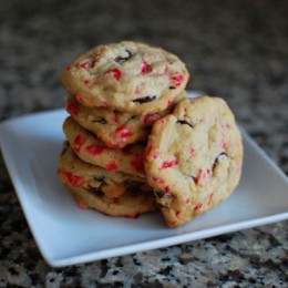 Peppermint Chocolate Chip Cookies