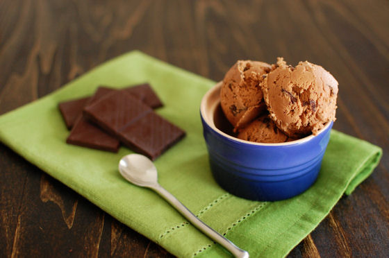 Chocolate Chocolate Chunk Goat Milk Ice Cream