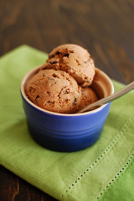 Chocolate Chocolate Chunk Goat Milk Ice Cream