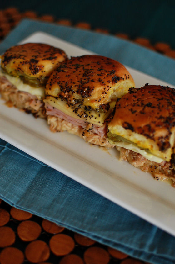 Ham and Cheese Sliders - i am baker