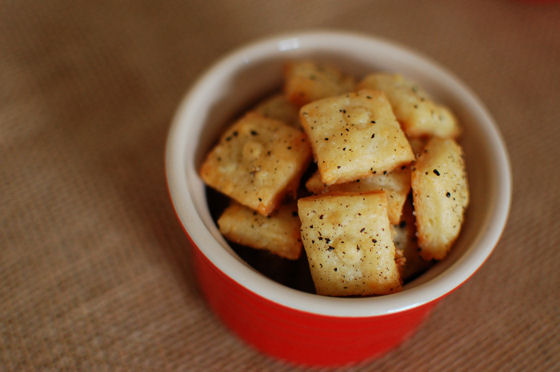 Homemade Cheez-Its