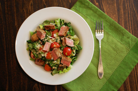 Steak Peppercorn Salad