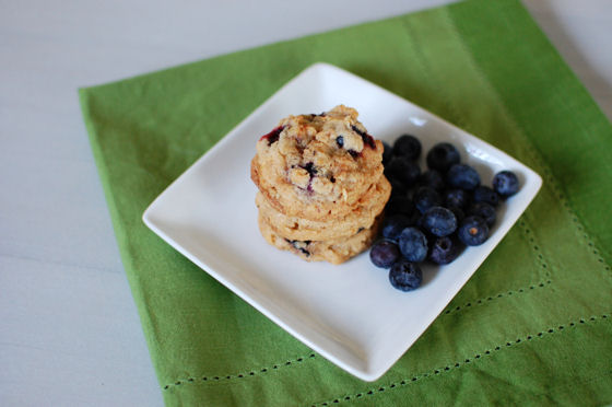 Blueberry White Chocolate Cookies