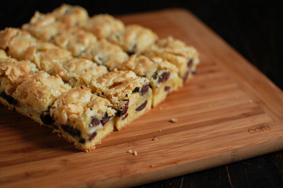 Coconut Chocolate Chip Bars