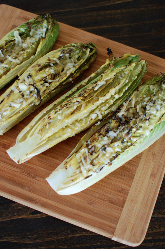 Grilled Caesar Salad