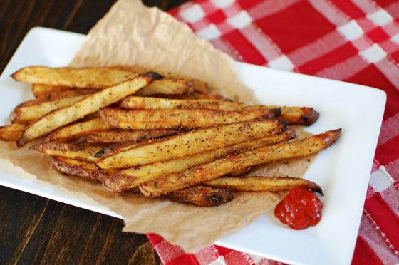 Crisy Baked Seasoned French Fries