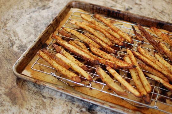 Crisy Baked Seasoned French Fries