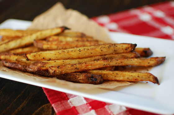 Crisy Baked Seasoned French Fries