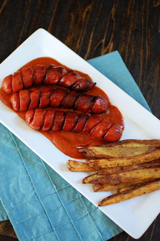 Spiral Cut Curry Wurst