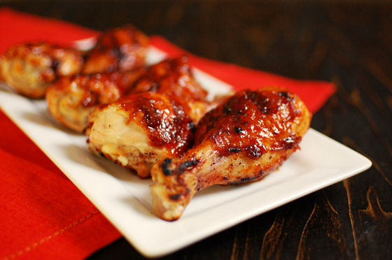 Bourbon Orange Coriander BBQ Chicken