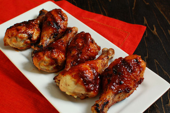 Bourbon Orange Coriander BBQ Chicken