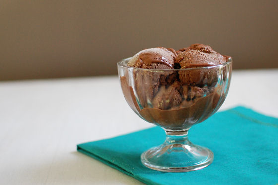 Chocolate Fudge Swirl Ice Cream