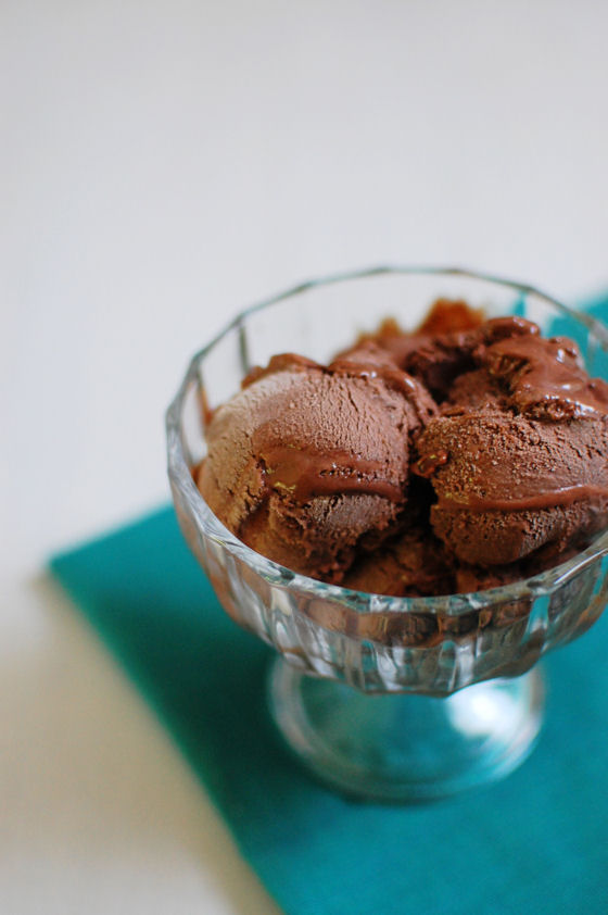 Chocolate Fudge Swirl Ice Cream