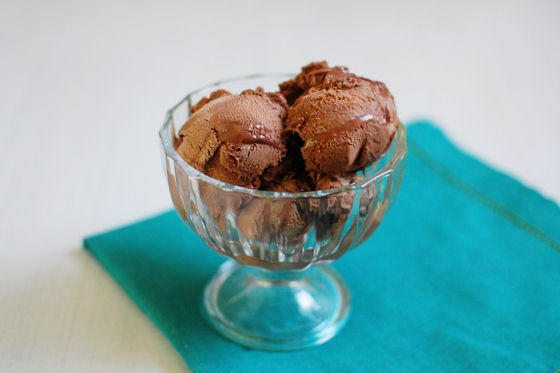 Chocolate Fudge Swirl Ice Cream
