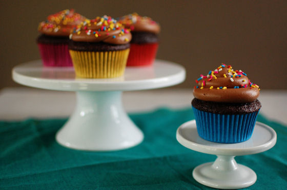 Chocolate Nutella Cupcakes