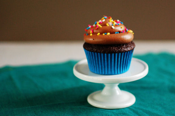 Chocolate Nutella Cupcakes