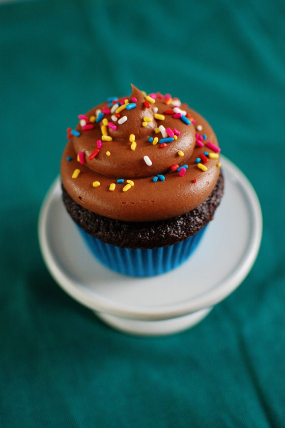 Chocolate Nutella Cupcakes