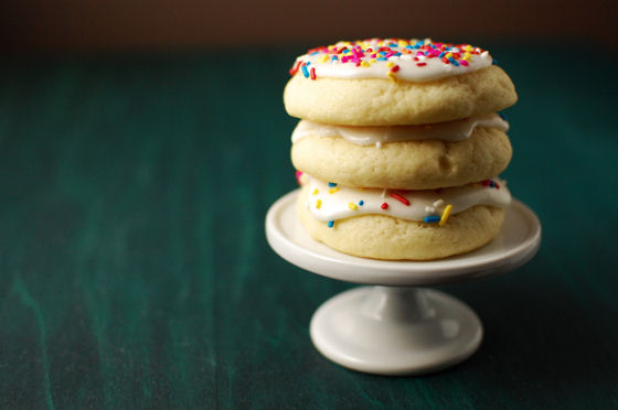 Soft Frosted Sugar Cookies