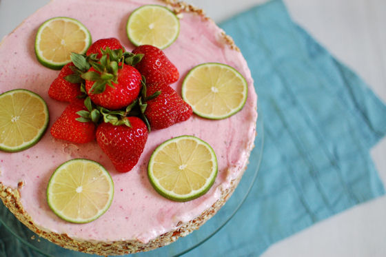 Strawberry Margarita Pie