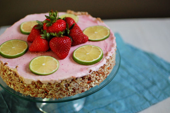 Strawberry Margarita Pie