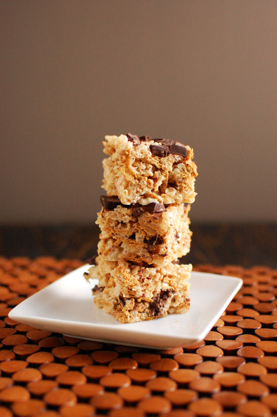 S'mores Rice Krispies Treats