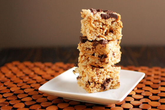 S'mores Rice Krispies Treats