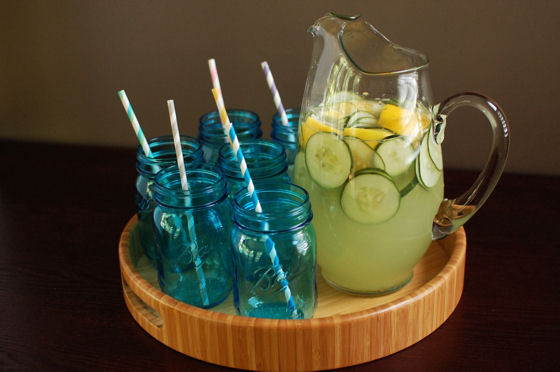 Cucumber Lemonade Cocktail