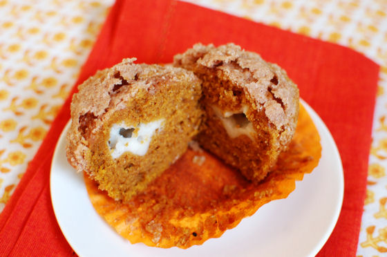 Pumpkin Cream Cheese Muffins