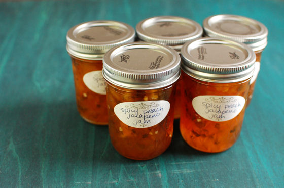 Spicy Peach Jam