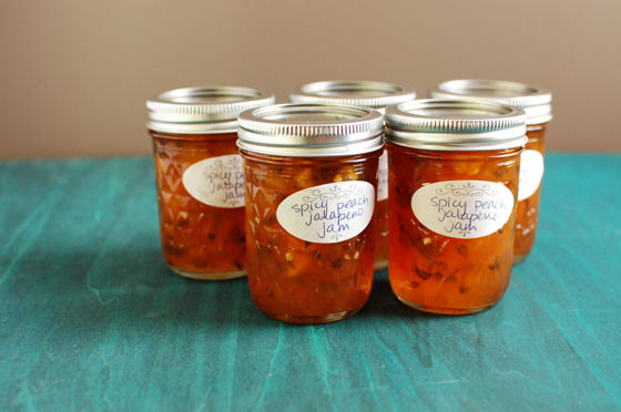 Spicy Peach Jam