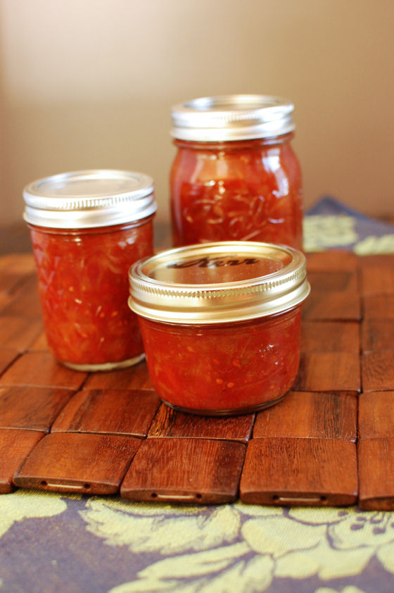 Spicy Tomato Jam