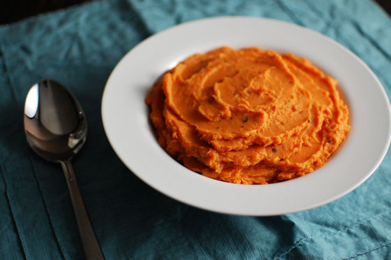 Chipotle Mashed Sweet Potatoes