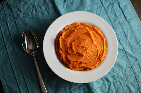 Chipotle Mashed Sweet Potatoes