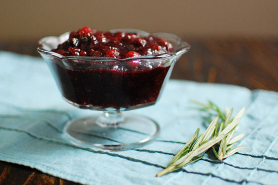 Fig and Port Cranberry Sauce