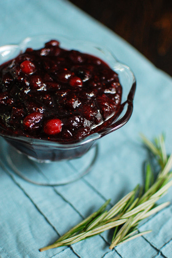 Fig and Port Cranberry Sauce