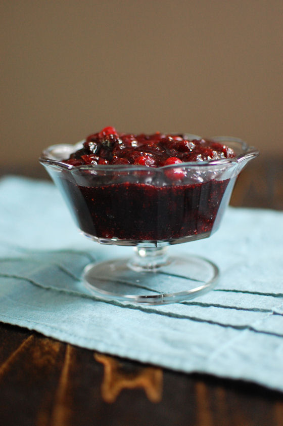 Fig and Port Cranberry Sauce