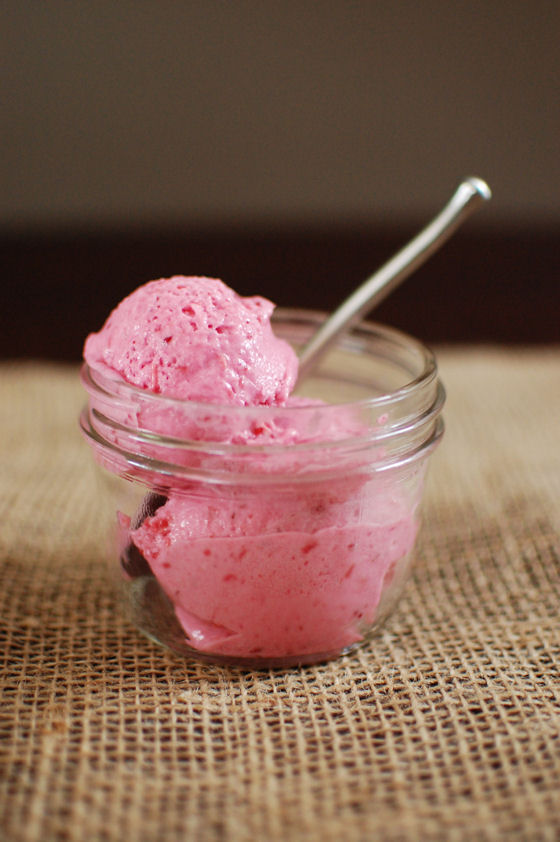 Cranberry Ice Cream