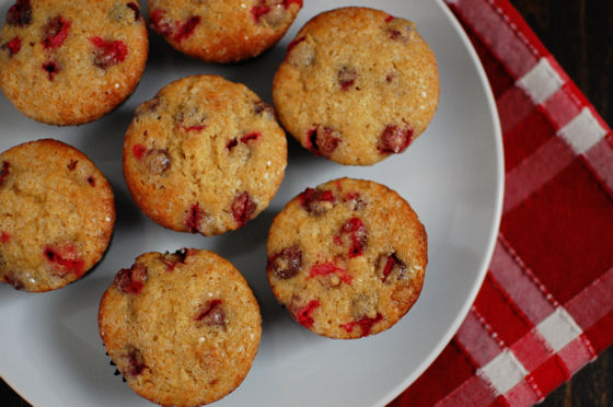 Cranberry Cardamom Muffins