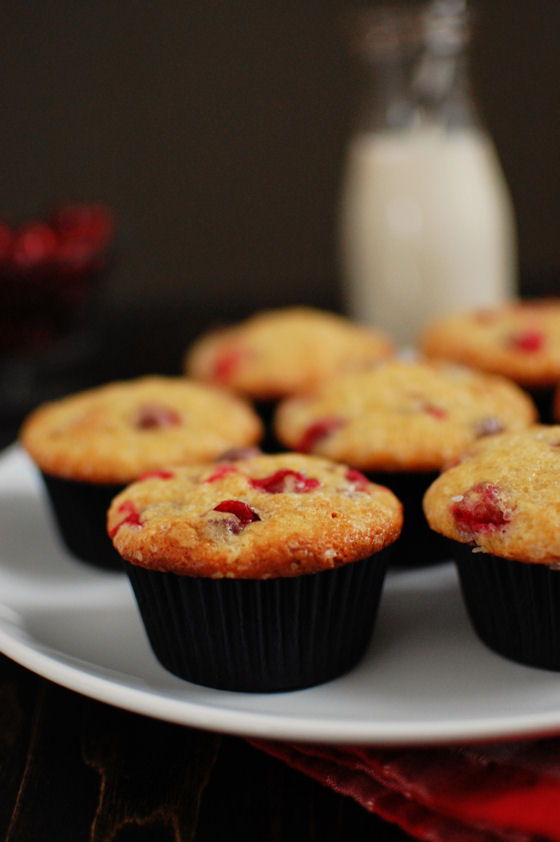 Cranberry Cardamom Muffins