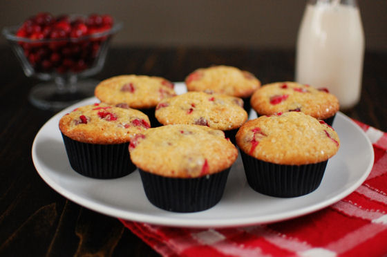 Cranberry Cardamom Muffins