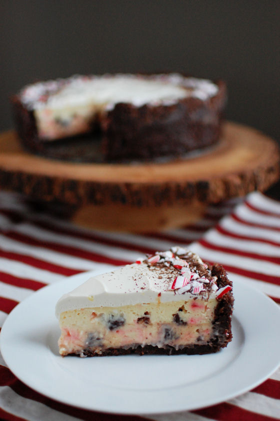 Peppermint Bark Cheesecake