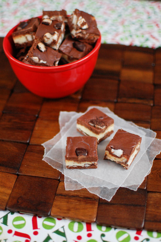 Peppermint Patty Fudge